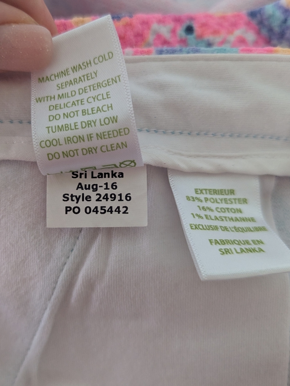 Lilly Pulitzer Women's Adie Colorful Textured Casual Shorts - Picture 7 of 9
